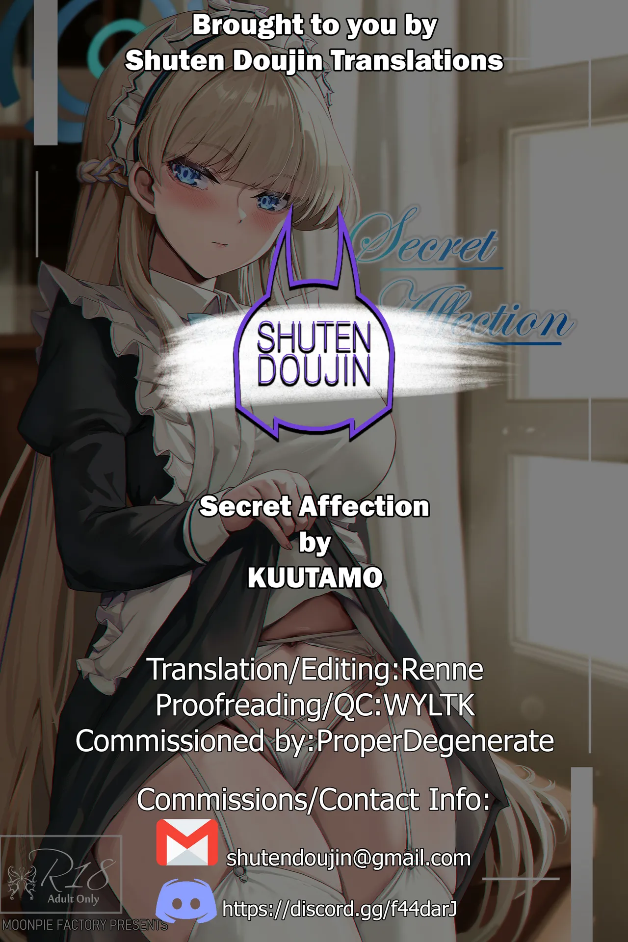 Secret Affection page 31 featuring sensei blue archive parody - maid kissing hentai manga - read online free