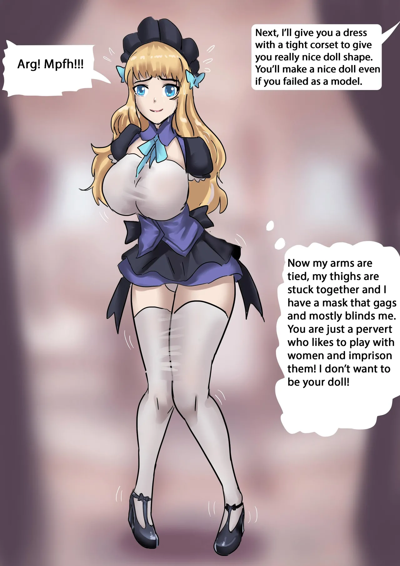 Human Doll page 14 original parody - bondage gag hentai manga - read online free