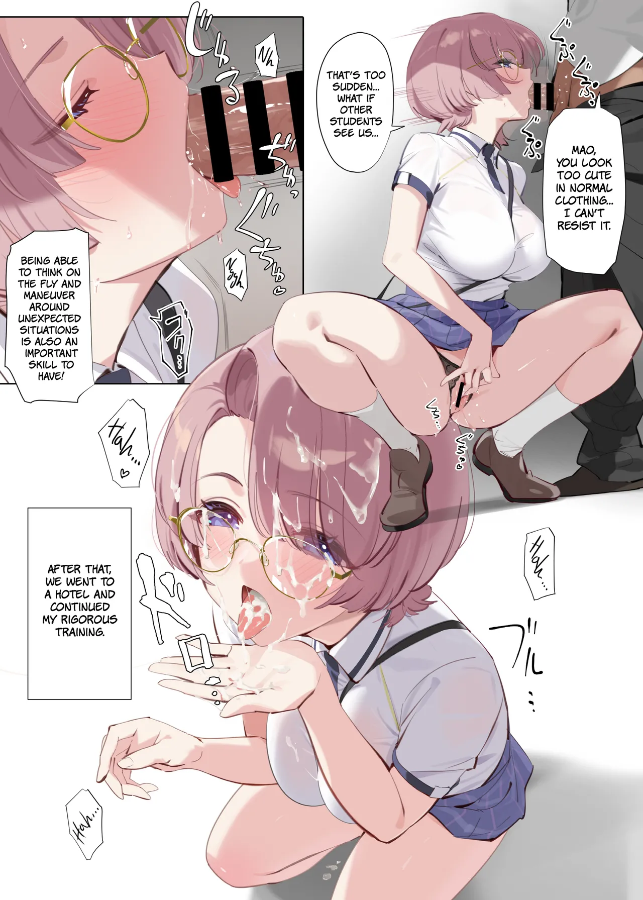 [OrangeMaru (YD)] Mao-senpai no Houkago | Mao-senpai After School (Gakuen iDOLM@STER) [English] [The People With No Name] [Digital] page 19 featuring mao arimura the idolmaster parody - sole female sole male hentai manga - read online free