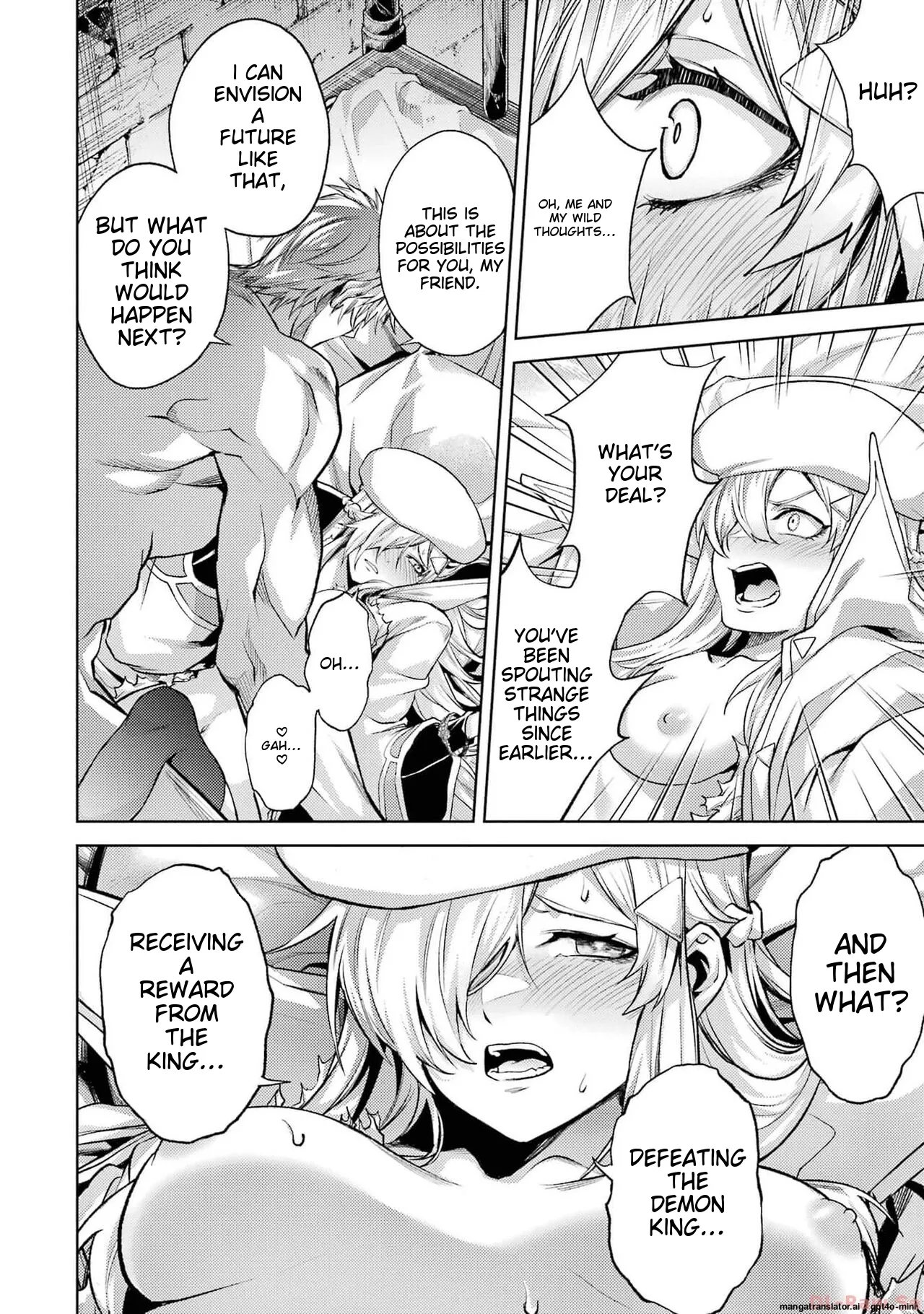 Tensei Shitara Joban de Shinu Naka Boss Datta - Heroine Kenzokuka de Ikinokoru vol.2 page 164 - corruption story arc hentai manga - read online free