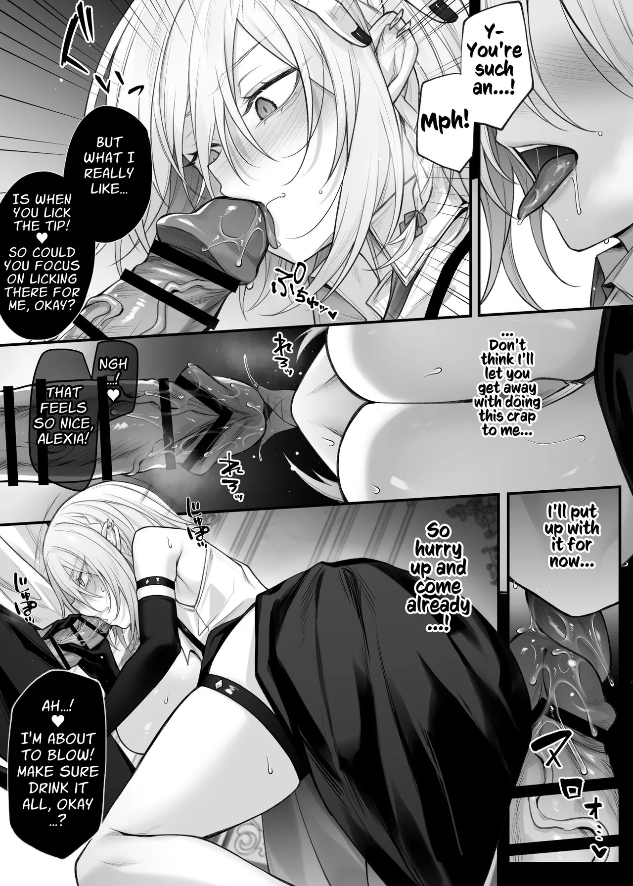 Juketsu no Majo Alexia wa Mou Otoko ni Modorenai | The Cursed Blood Witch Alexia Can Never Go Back to Being a Man page 22 original parody - nakadashi gloves hentai manga - read online free