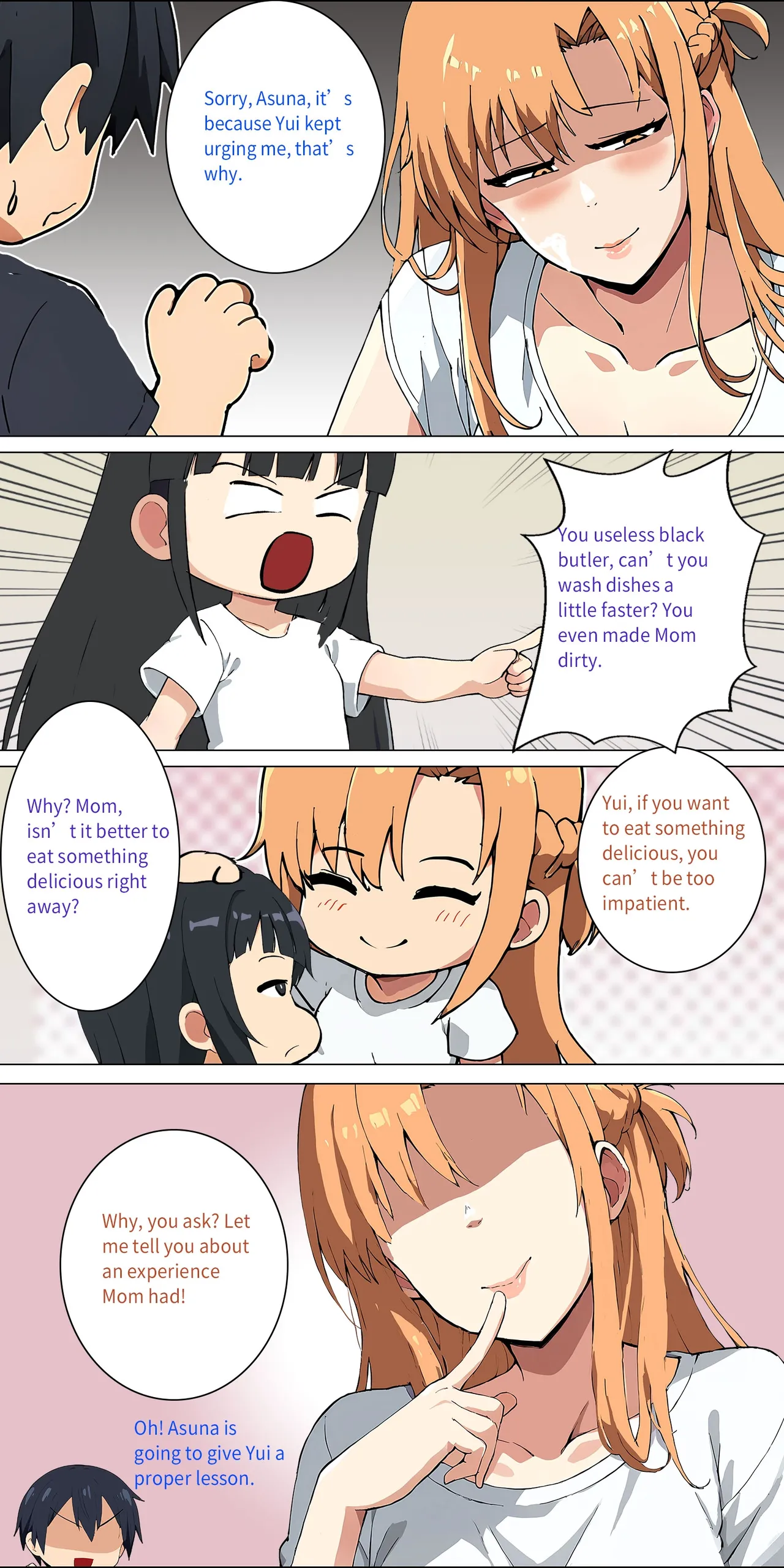 Asuna family 1-19 page 65 featuring yui sword art online parody - milf big breasts hentai manga - read online free