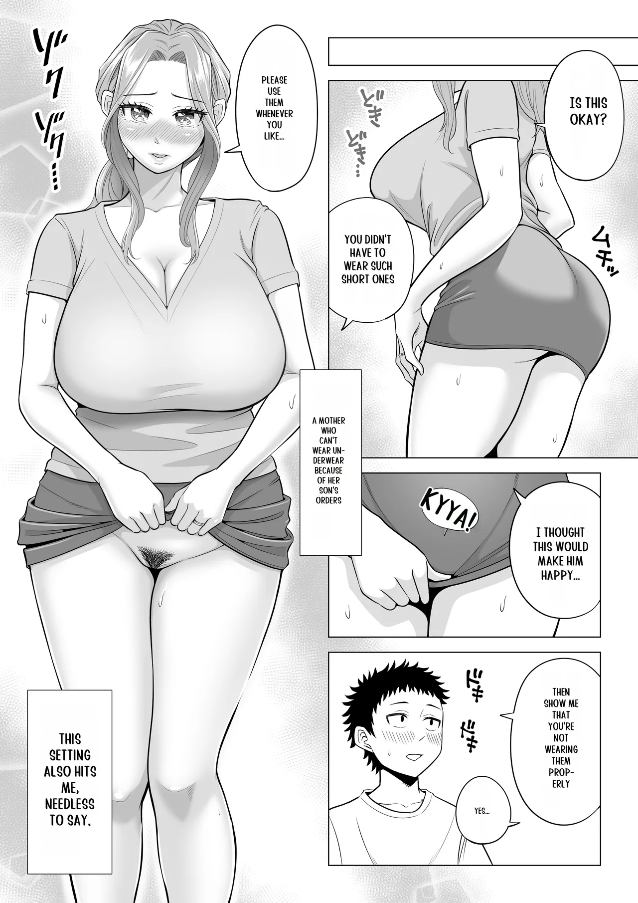 Wake Atte, Gibo ga Seiyoku Shoriki ni Narimashita. page 61 original parody - nakadashi big areolae hentai manga - read online free