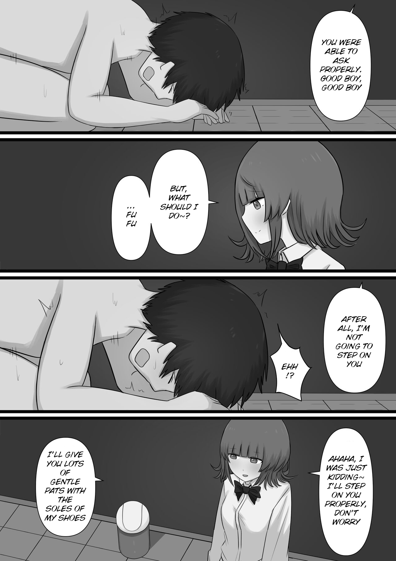 Okubyoumono ga M Seikan ni Ittemita | A coward tried going to an M-Sex shop page 38 original parody - humiliation femdom hentai manga - read online free