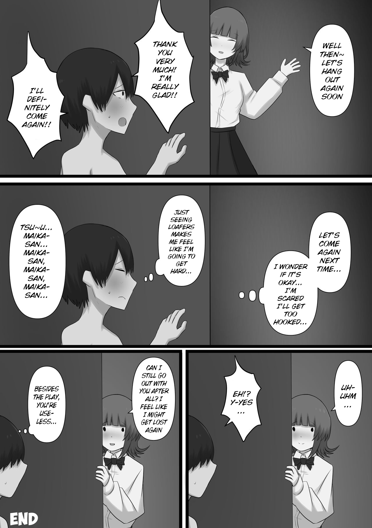 Okubyoumono ga M Seikan ni Ittemita | A coward tried going to an M-Sex shop page 52 original parody - sole female sole male hentai manga - read online free