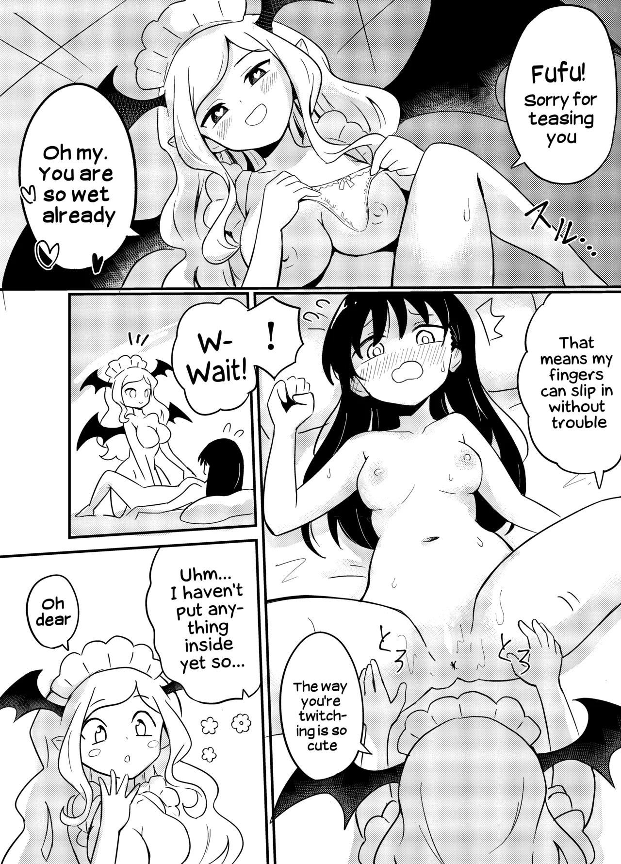 Yuri Succu Maid no Amaama Gohoushi | The Yuri Succubus Maid's Sweet Service - Page 16