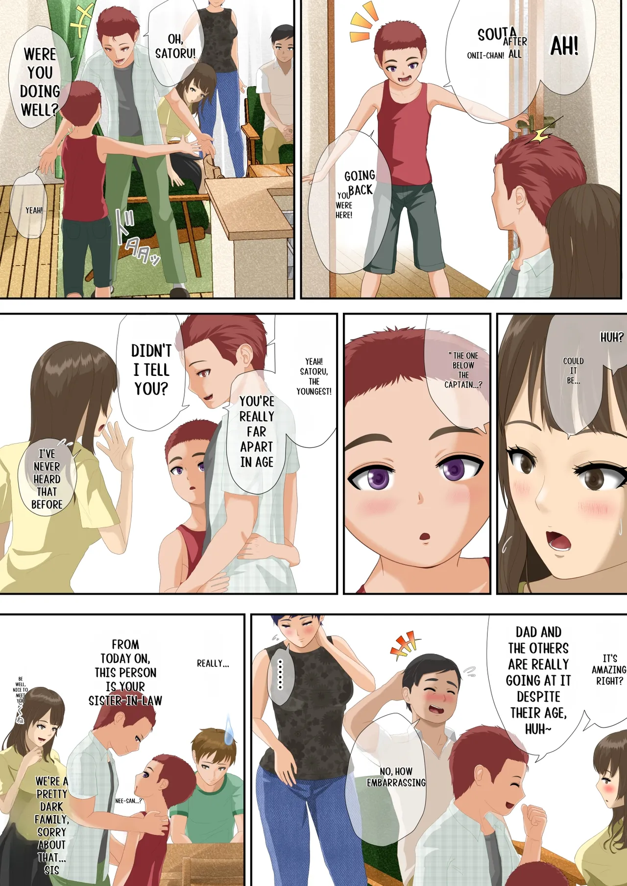 Welcome to the Dark Family! page 32 original parody - cheating mother hentai manga - read online free