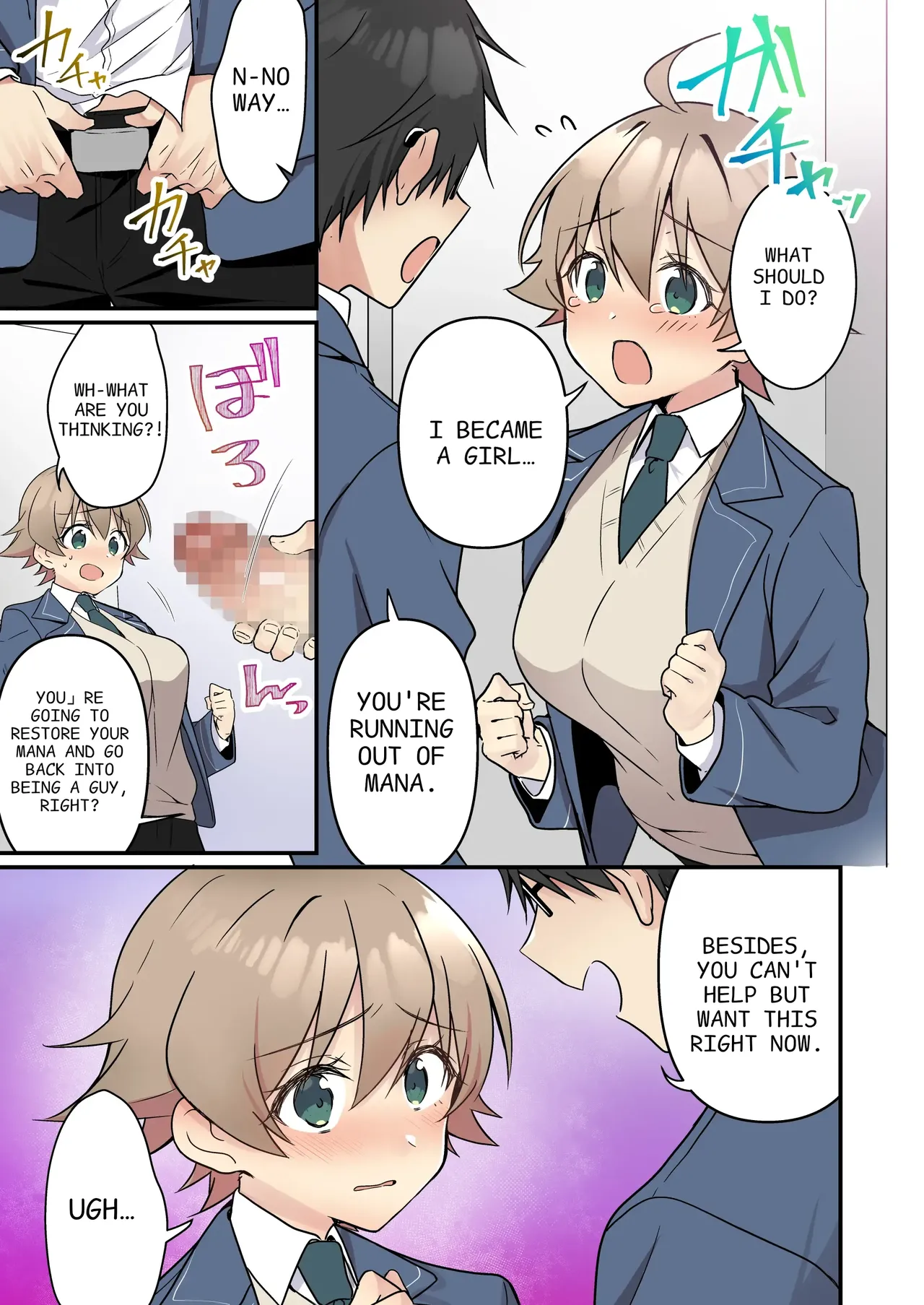 [TSF no F (NOMU)] Shoukan Sareta Succubus ga Boku da Nante Kiitenain desu kedo (Naki) | I didn't know that I was the summoned succubus (cry) [English] page 22 original parody - sole female full color hentai manga - read online free