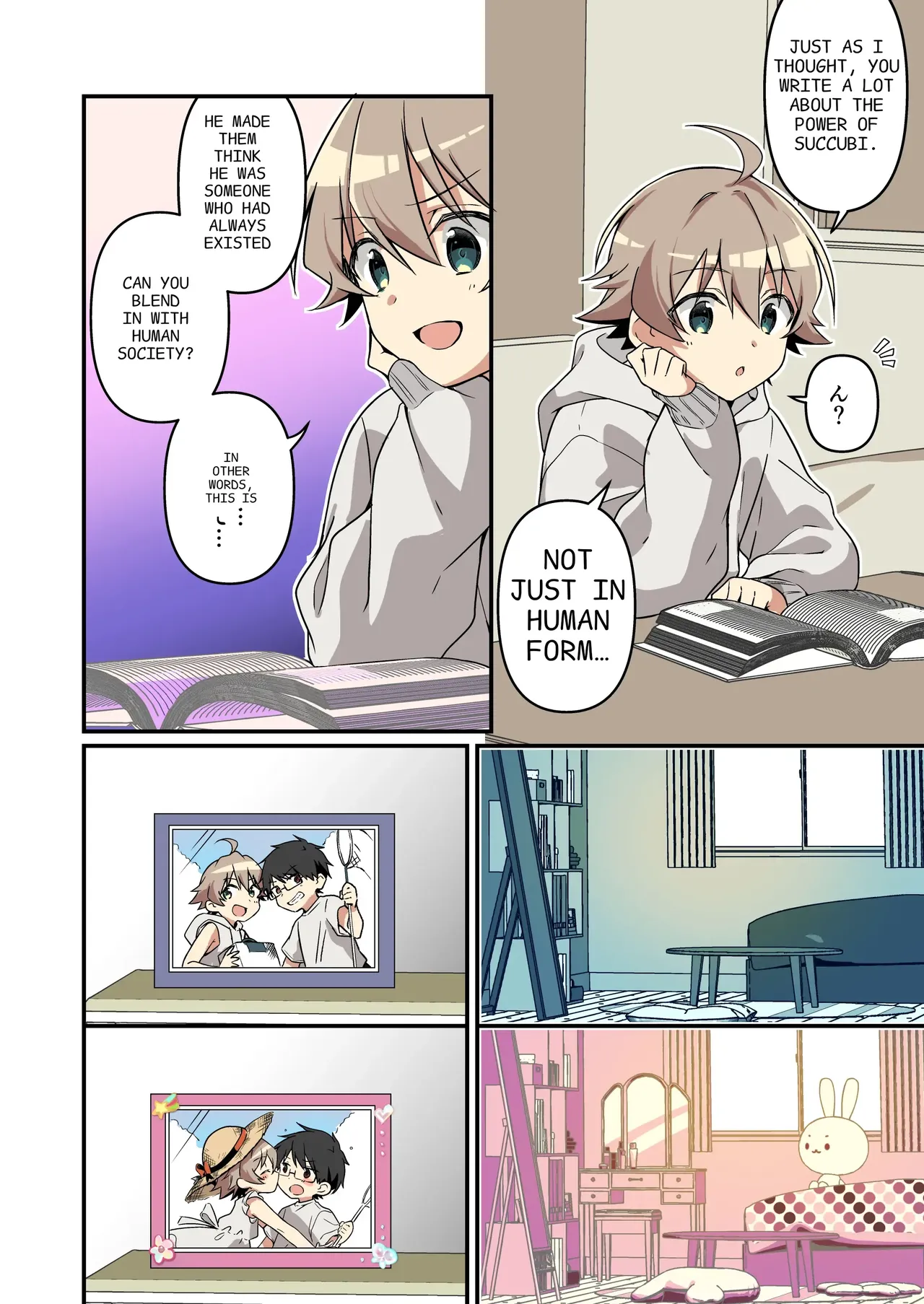 [TSF no F (NOMU)] Shoukan Sareta Succubus ga Boku da Nante Kiitenain desu kedo (Heart) | I didn't hear that I was the summoned succubus (heart) [English] page 34 original parody - sole female sole male hentai manga - read online free