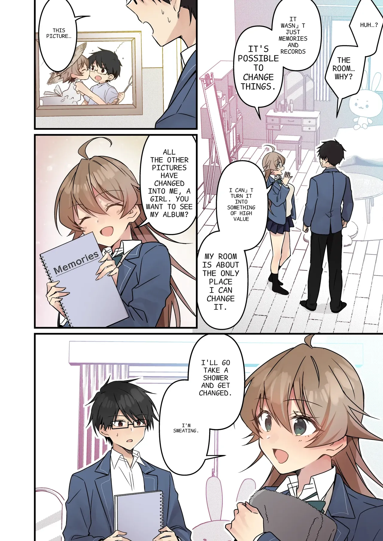 [TSF no F (NOMU)] Shoukan Sareta Succubus ga Boku da Nante Kiitenain desu kedo (Heart) | I didn't hear that I was the summoned succubus (heart) [English] page 44 original parody - schoolgirl uniform demon girl hentai manga - read online free