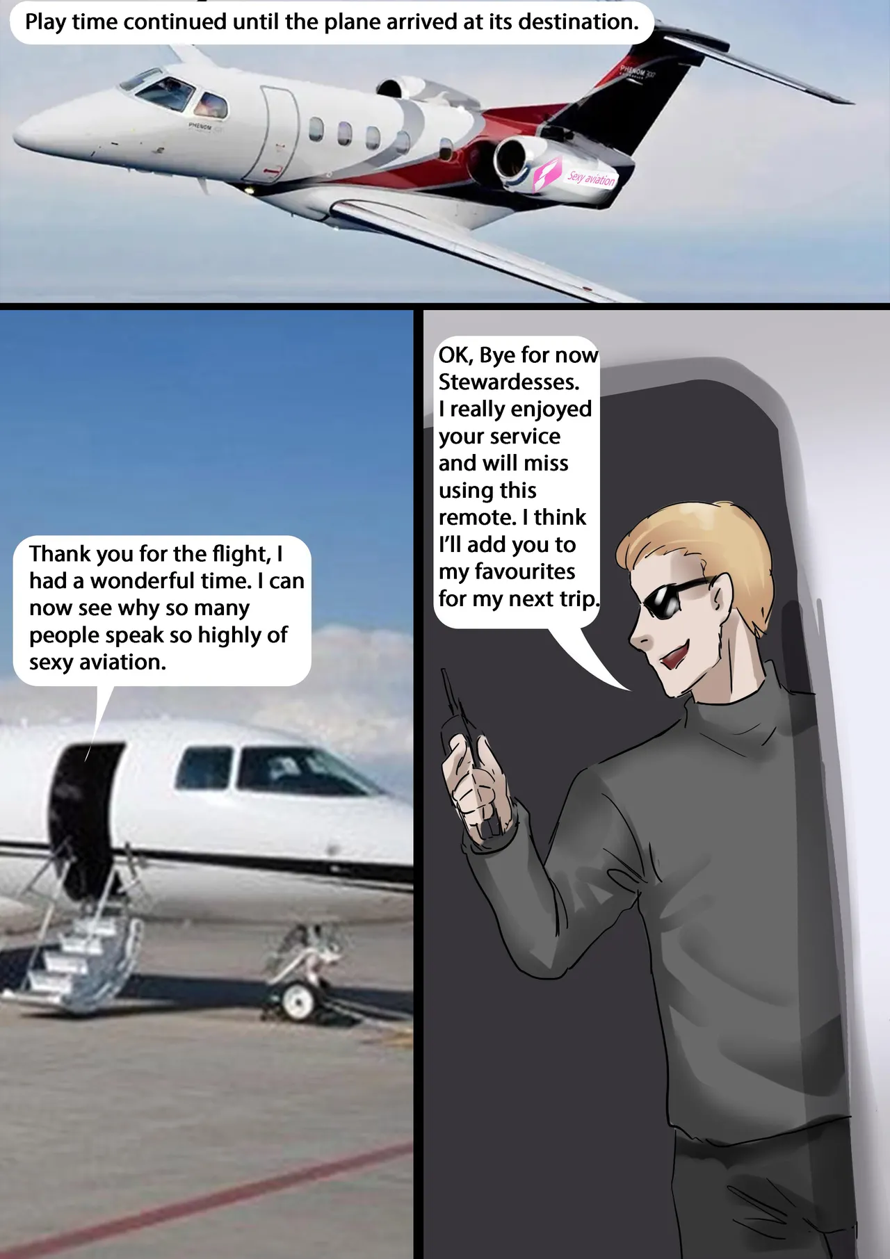 Stewardess 1-2 page 32 original parody - gag bondage hentai manga - read online free
