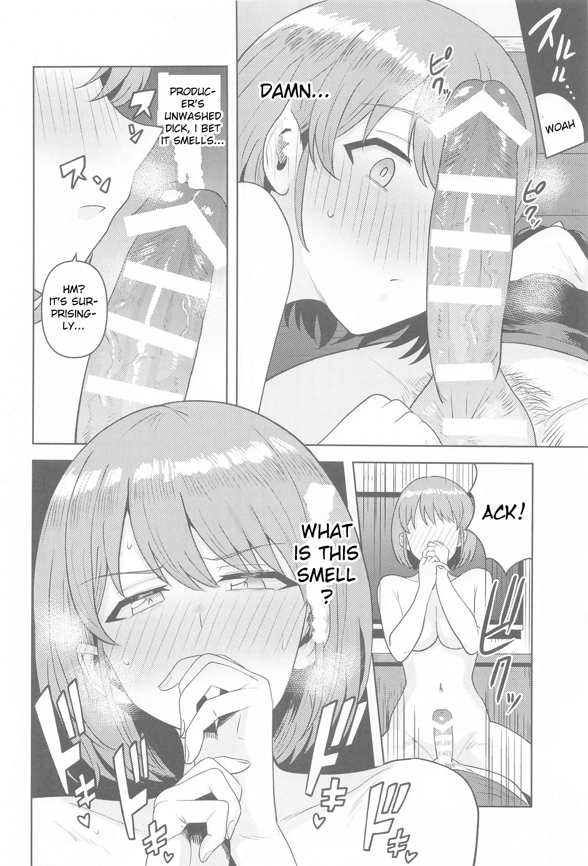 Usone dattara Punchi desu page 9 featuring producer the idolmaster parody - sleeping blowjob hentai manga - read online free