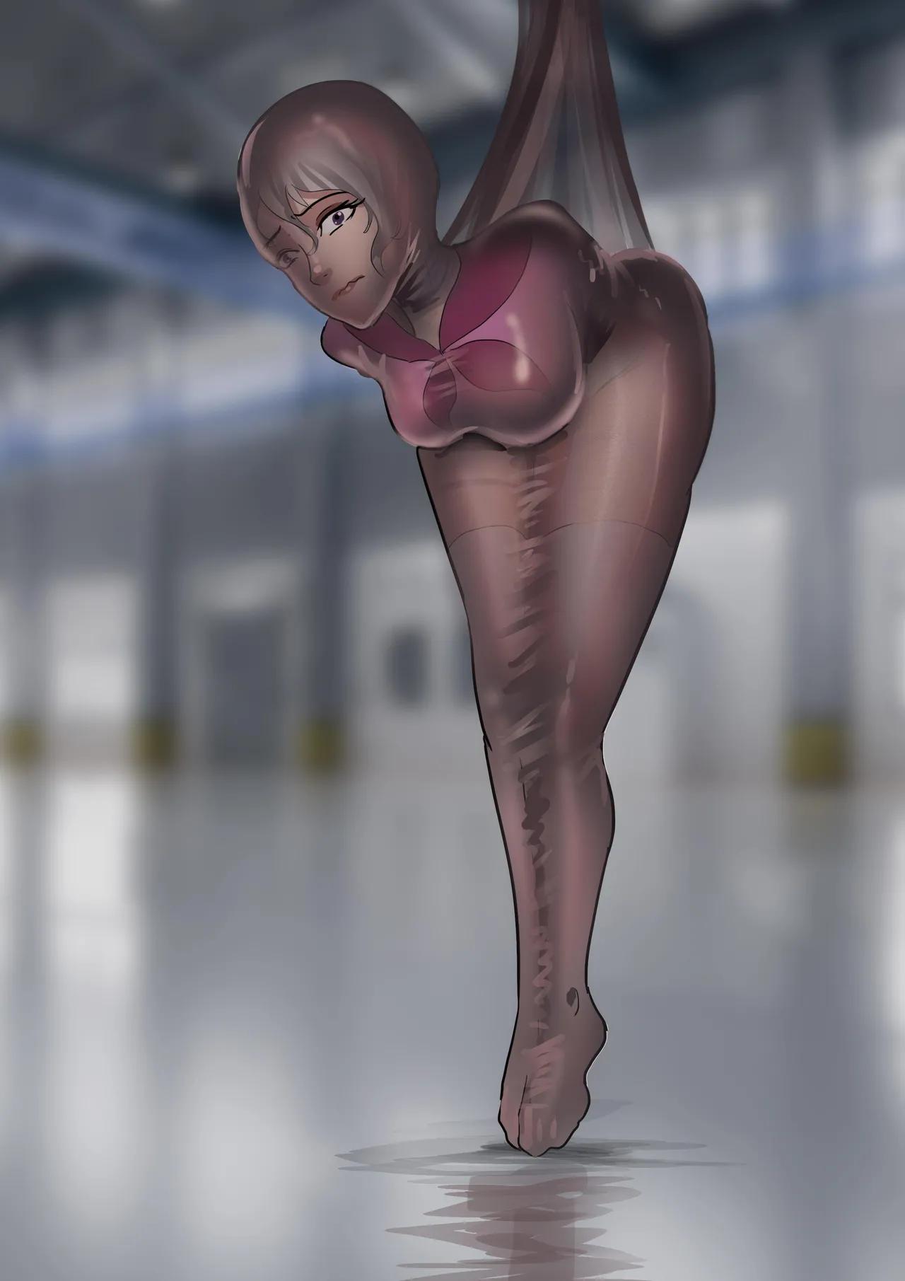 The Nylon Factory page 22 original parody - bondage hentai manga - read online free