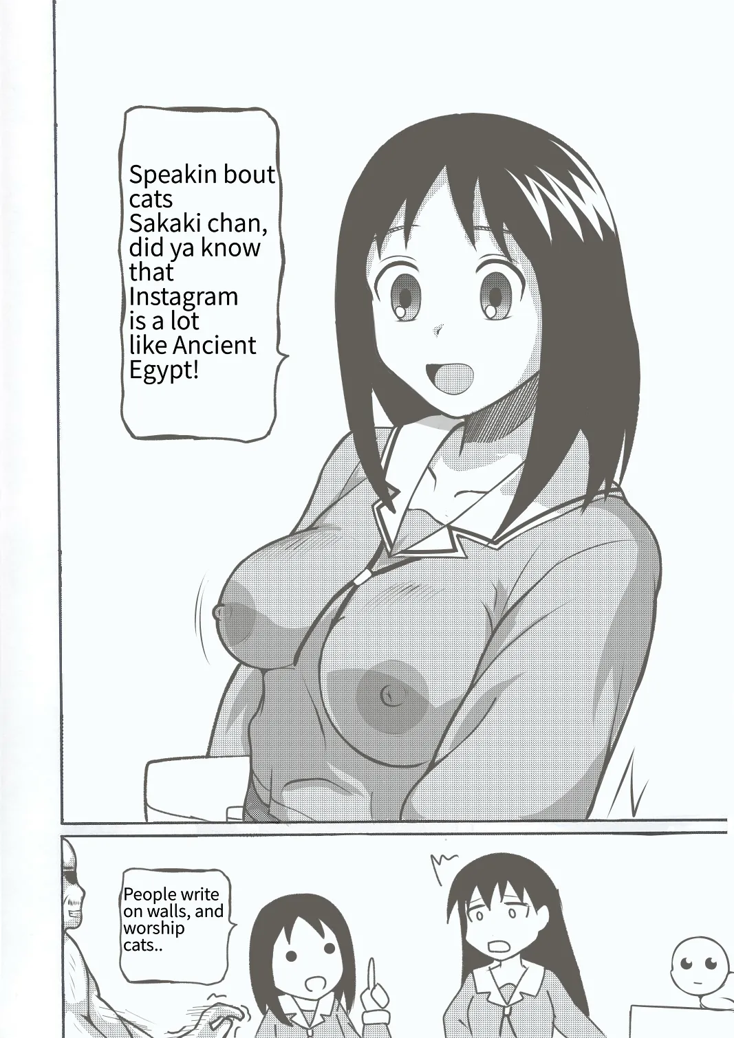 Azumanga Ngentot P Diddy Special page 83 featuring tomo takino azumanga daioh parody - milf sweating hentai manga - read online free
