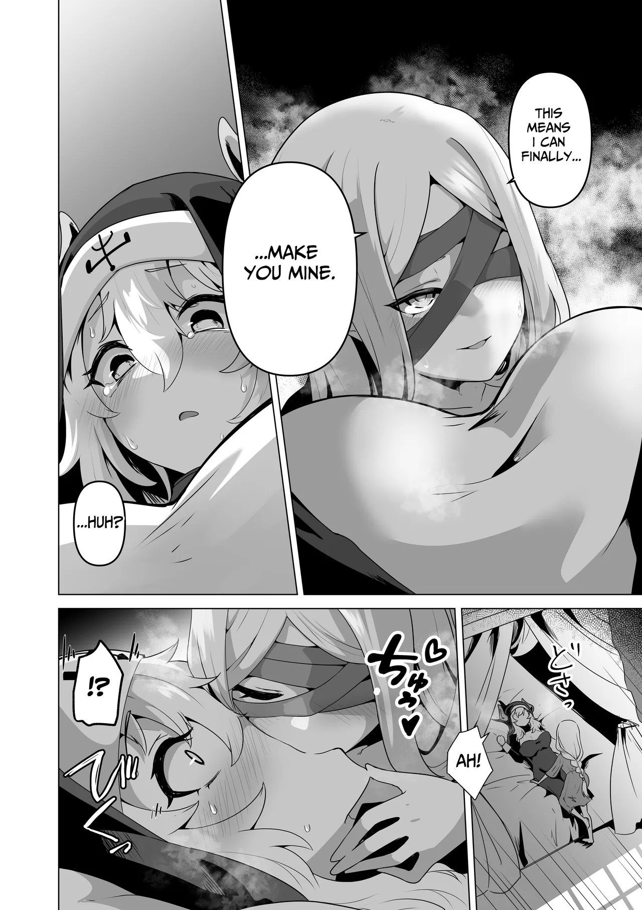 Sono Karada de Sister wa Muri desho | No Way She's A Nun With THAT Bod page 18 original parody - squirting futanari hentai manga - read online free