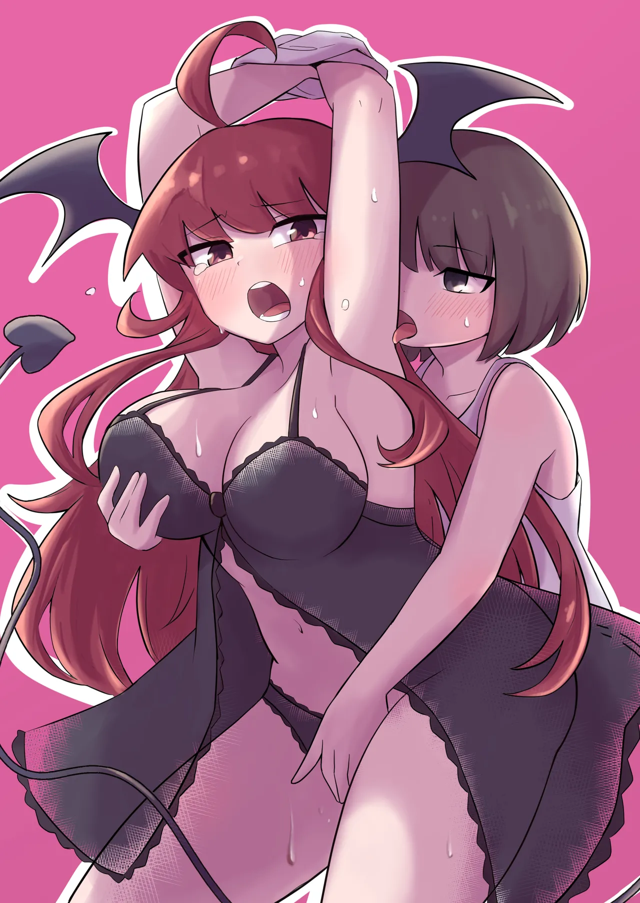 Page 1 of [Senten] Ubu na Succubus Wakarase Yuri Ecchi | Teaching the Inexperienced Succubus a Lesson with Yuri Sex [English] [Hikari no Kaze]
