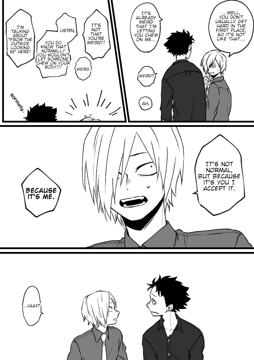 In Our Own Relationship page 35 my hero academia parody - rough translation kissing hentai manga - read online free