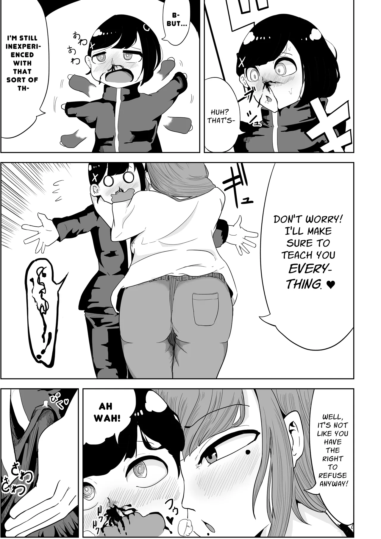 My Landlady Cares More About Dick Than Rent Part 1 page 10 original parody - sole female sole male hentai manga - read online free