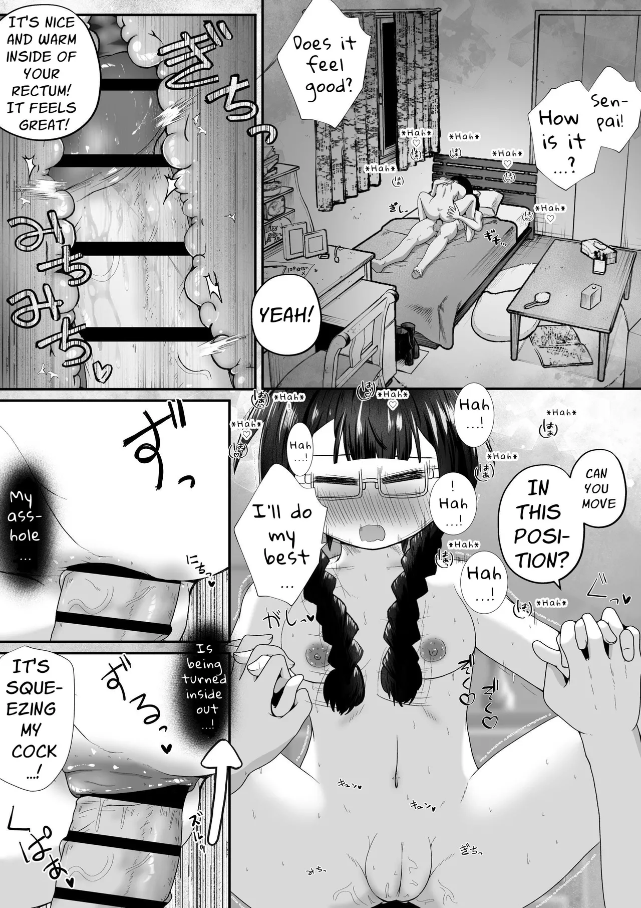 To Prove She's Girlfriend Material, A Petite Slut Uses ALL Her Holes To Service His Big Dick page 18 original parody - glasses cervix penetration hentai manga - read online free