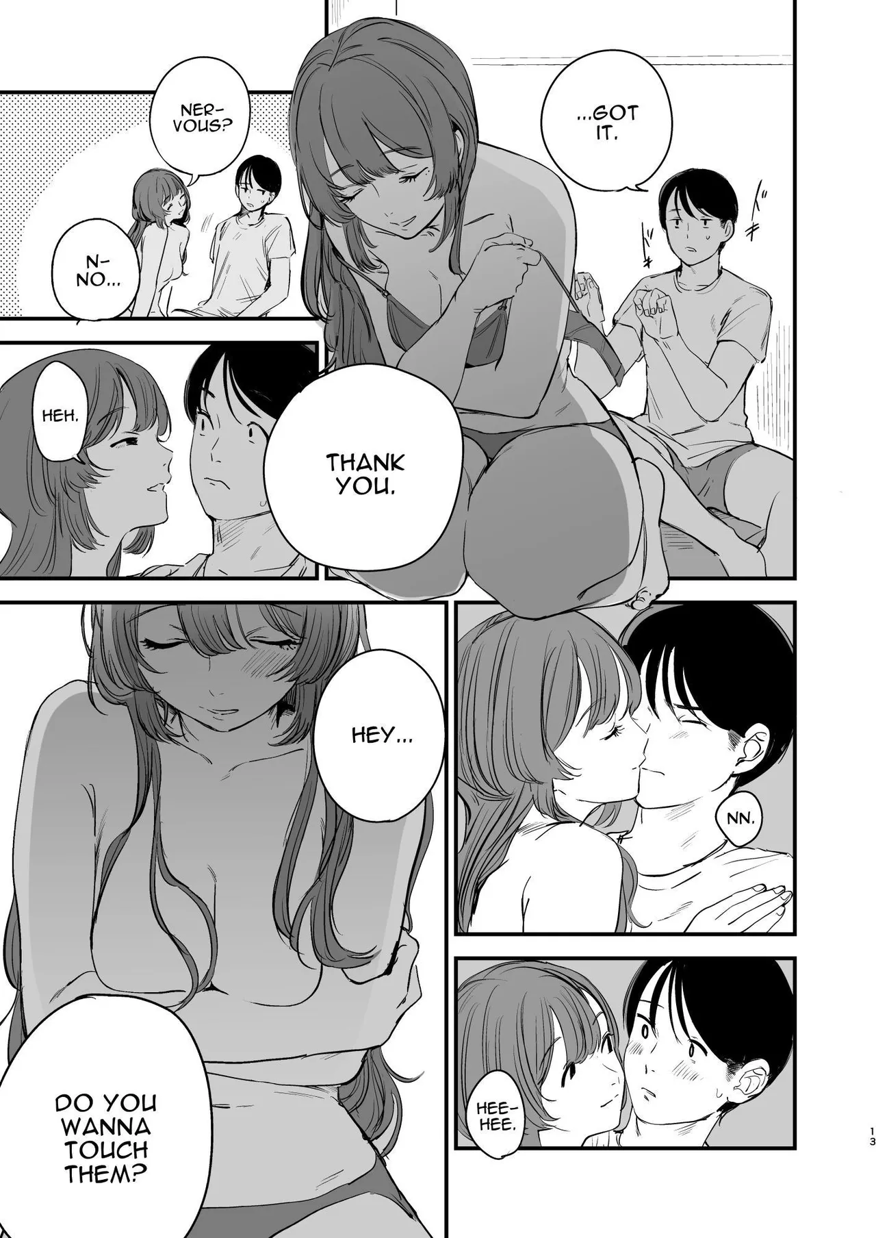 Hatsukoi wa Nigai Seishun no Aji | The Bitter Taste Of Lost Love page 14 original parody - sole female sole male hentai manga - read online free