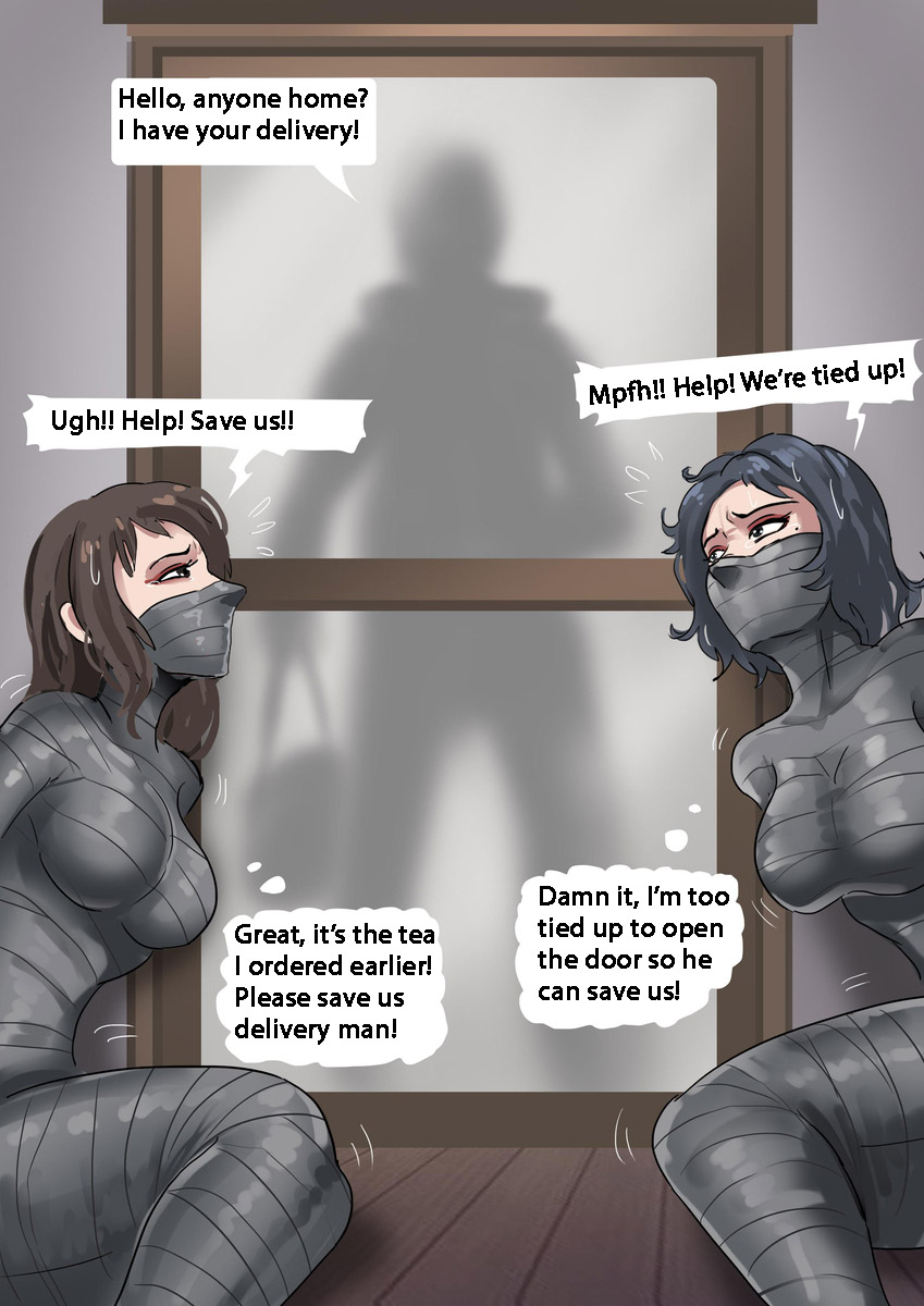 The Robber page 14 original parody - gag bondage hentai manga - read online free