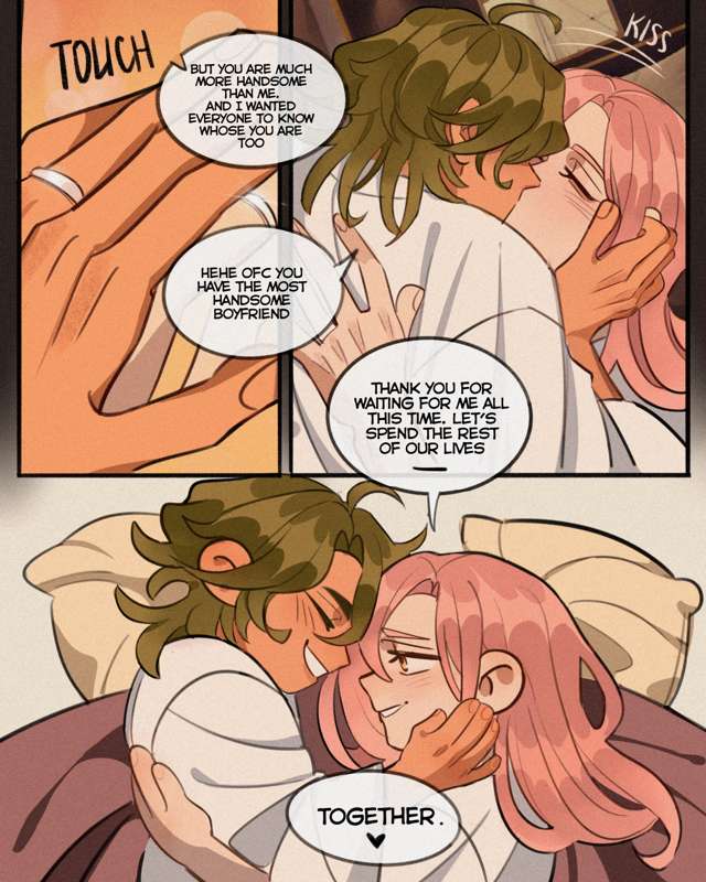 Our Happily Ever After #matchablossom page 101 featuring kojiro nanjo sk8 the infinity parody - kissing muscle hentai manga - read online free