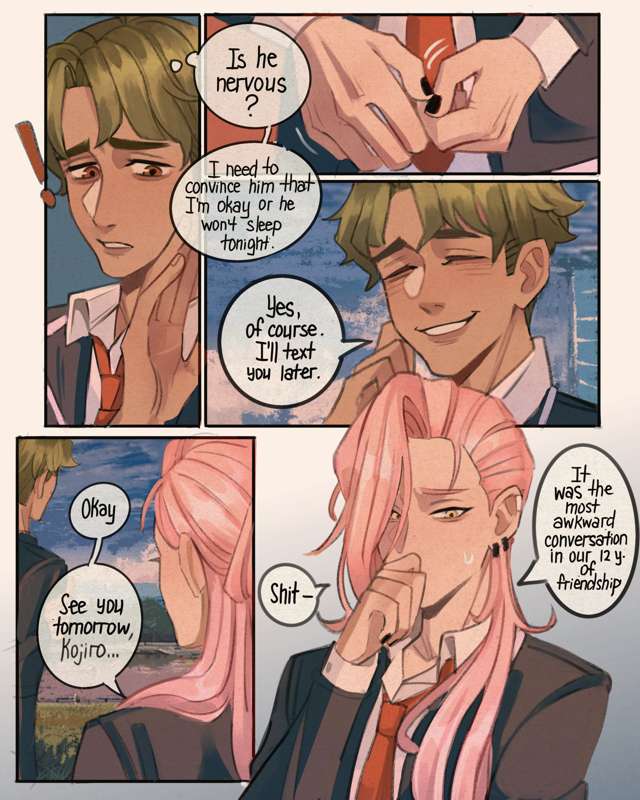 Our Happily Ever After #matchablossom page 14 featuring kojiro nanjo sk8 the infinity parody - kissing muscle hentai manga - read online free