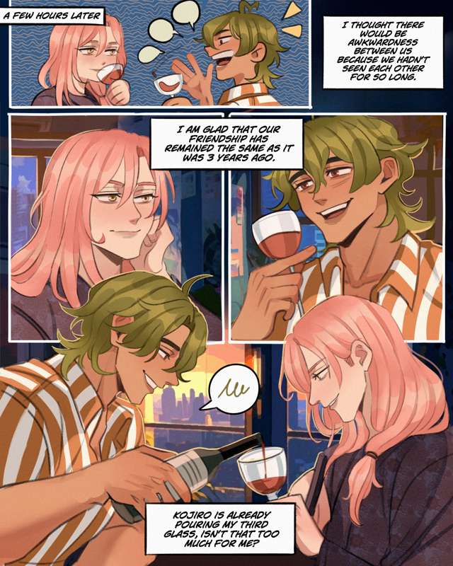 Our Happily Ever After #matchablossom page 43 featuring kaoru sakurayashiki sk8 the infinity parody - kissing schoolboy uniform hentai manga - read online free