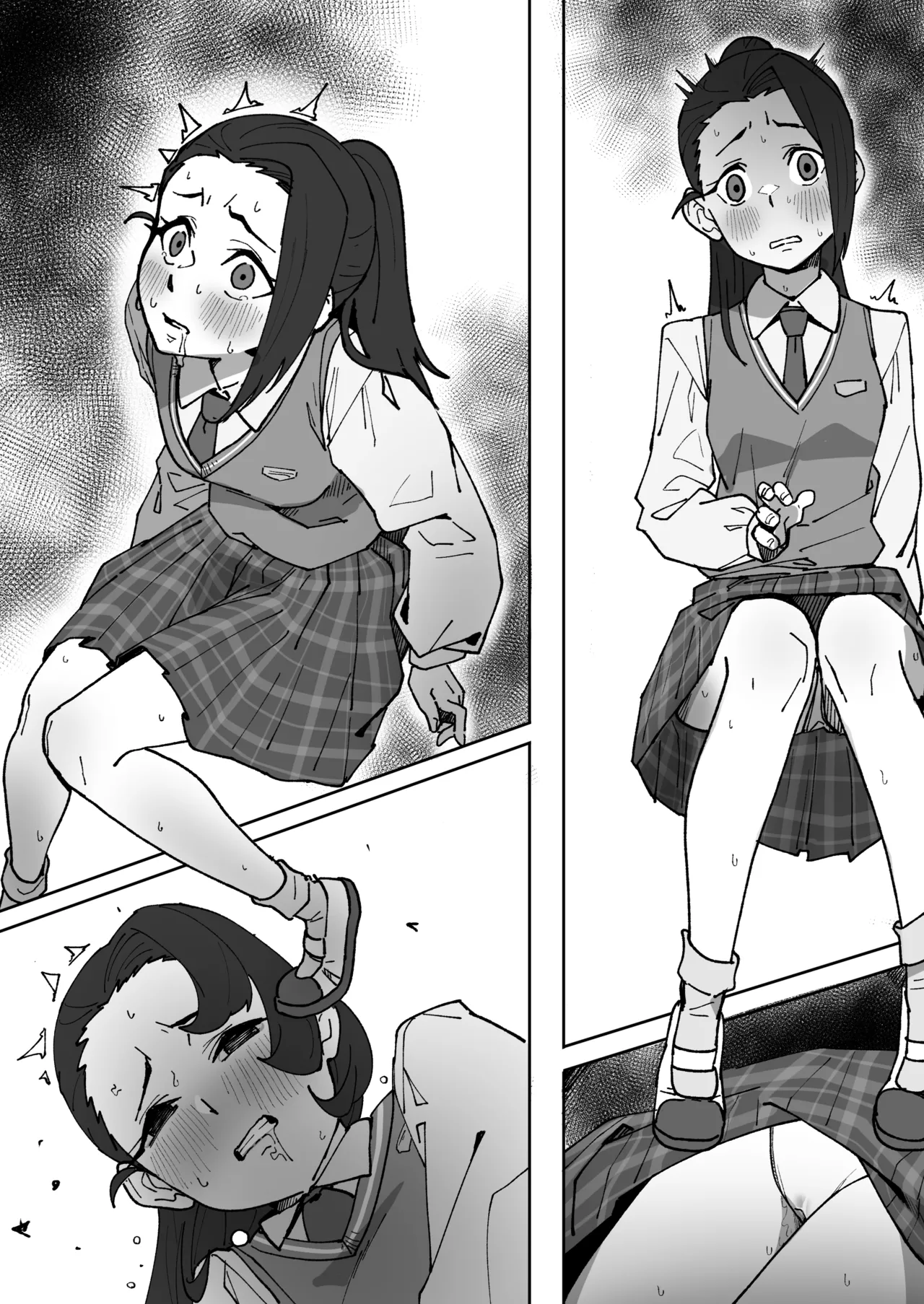 木村さんの危機的オ〇ニー指令 page 10 original parody - masturbation schoolgirl uniform hentai manga - read online free