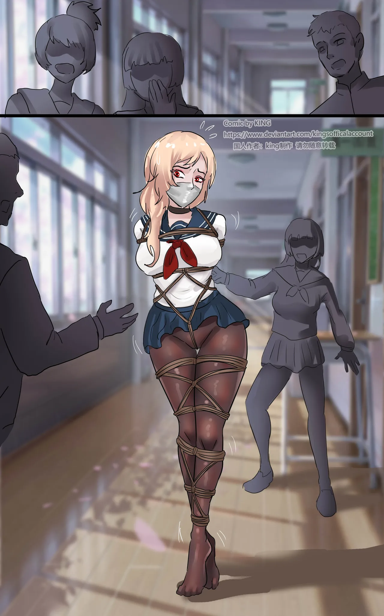 School Bully page 19 original parody - pantyhose stockings hentai manga - read online free