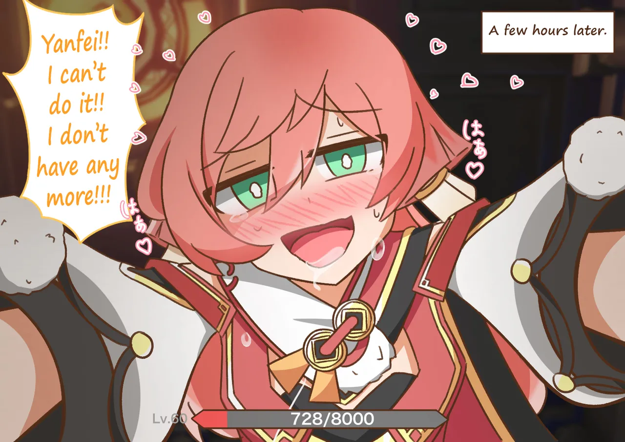 Yanfei to Keiyaku | Contract with Yanfei page 11 featuring aether genshin impact parody - handjob mosaic censorship hentai manga - read online free