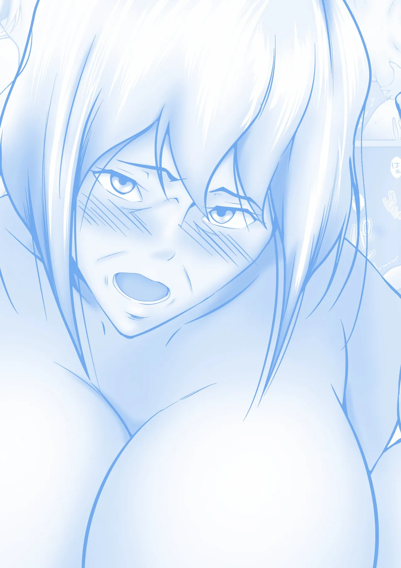 Otokomasari no Kaa-chan ni Sex no Soudan o Shita Ato Musuko no Dekachin de Ikimakutta page 44 original parody - sole female sole male hentai manga - read online free