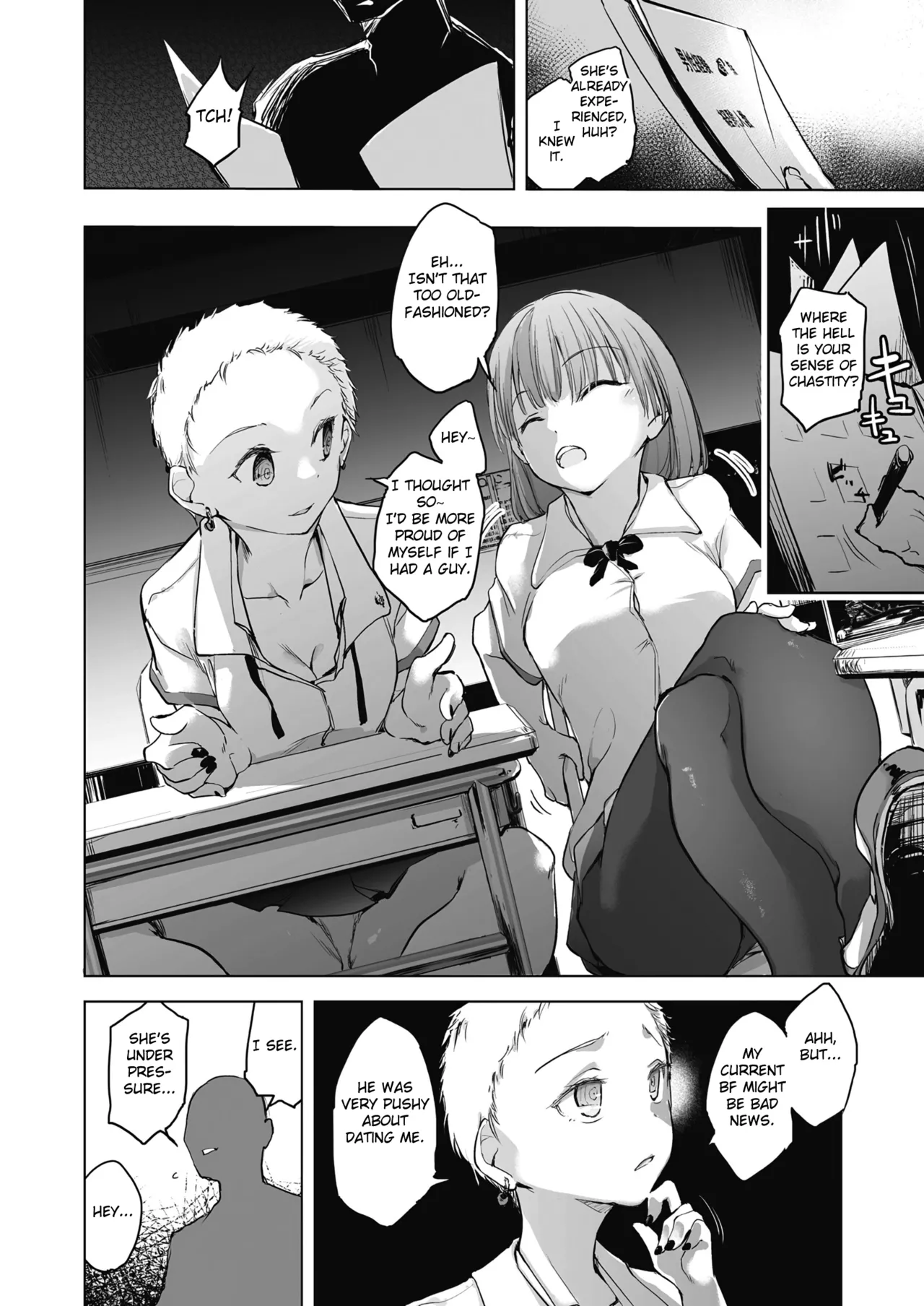 Kyoshitsu no Shojo wa Saimin Kanri page 12 - hairy big breasts hentai manga - read online free