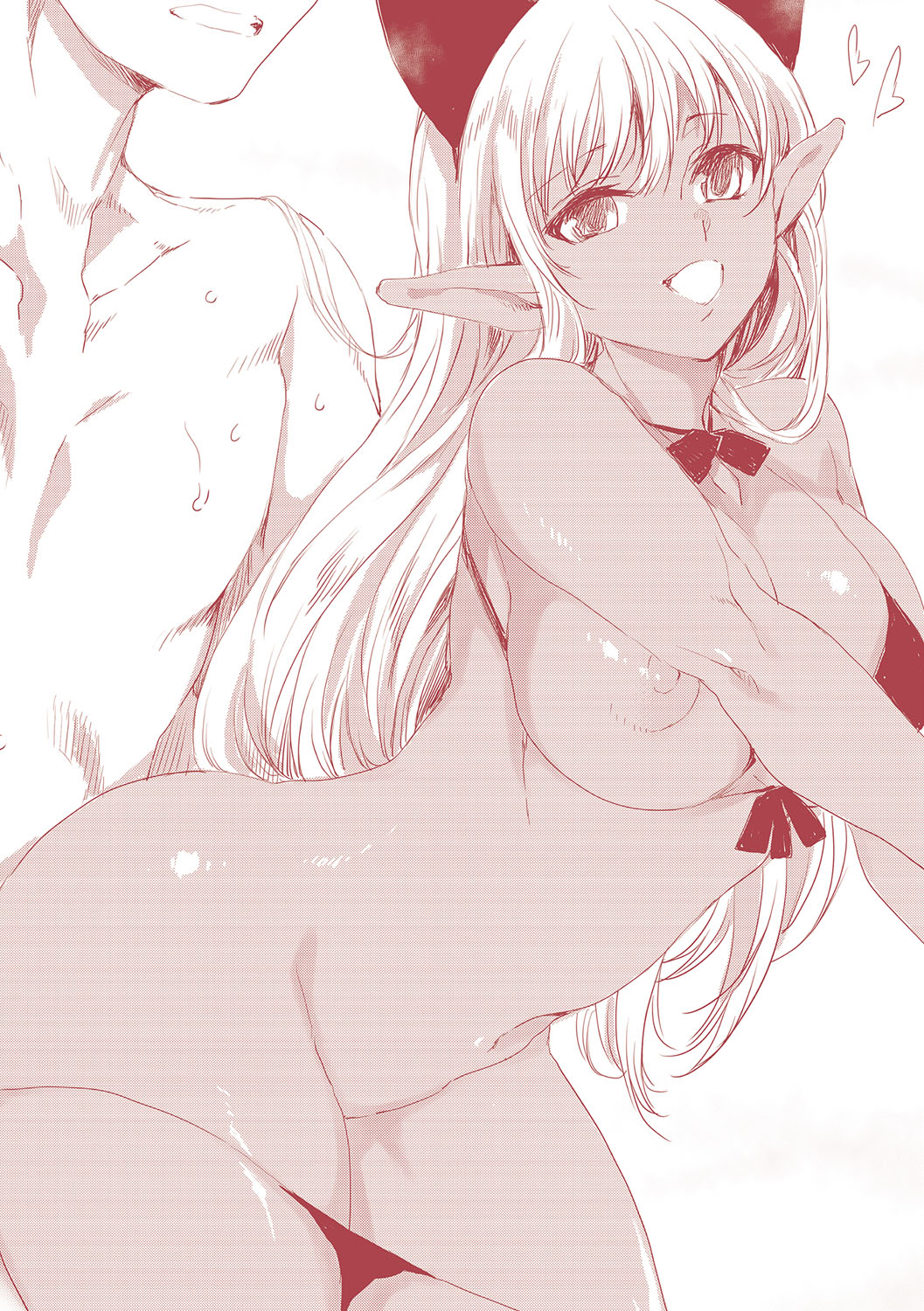 Isekai! Ibunka! Seikouryuu! page 232 - group dark skin hentai manga - read online free