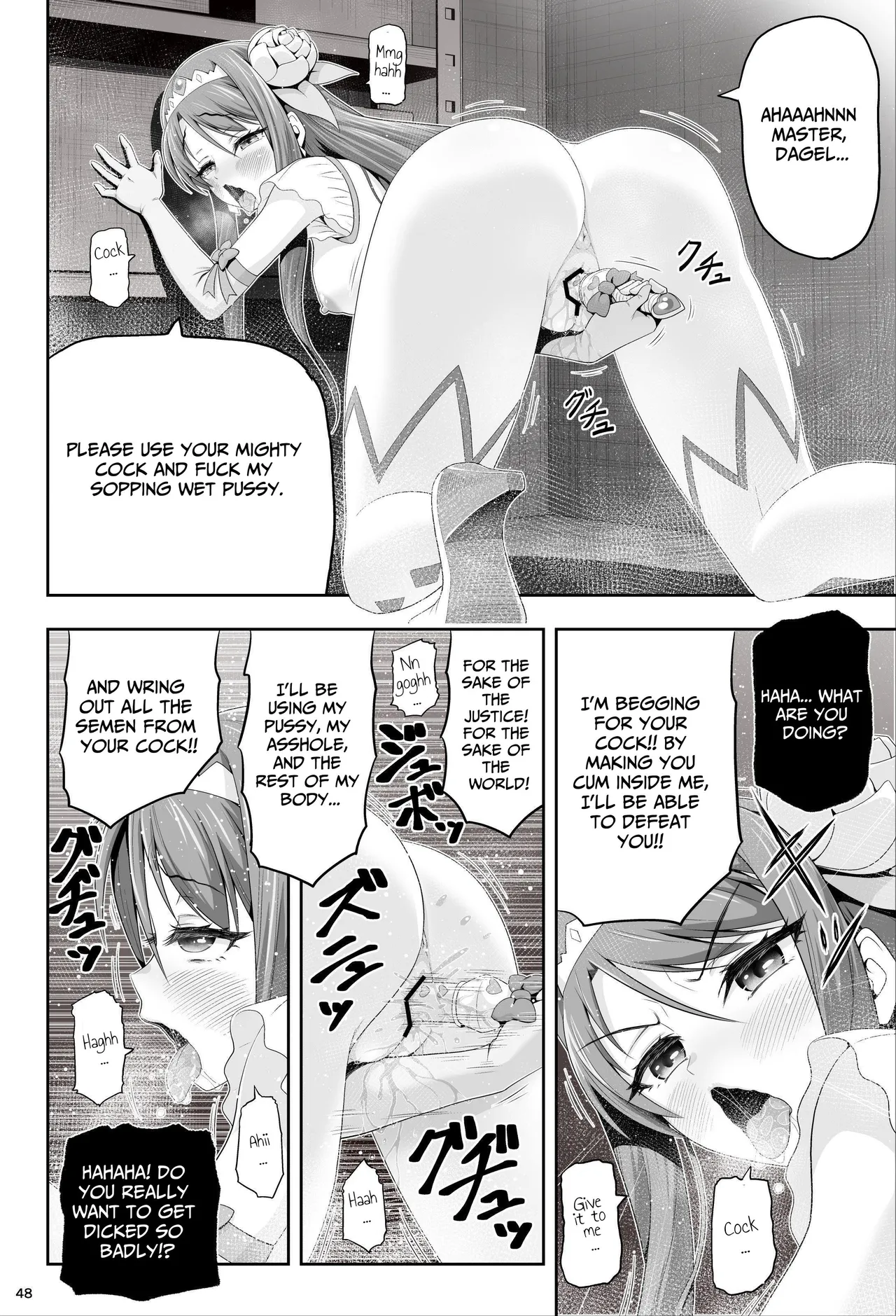 Magical Girls Shine Hearts - Episode 1 Erina Saijo page 49 original parody - corruption magical girl hentai manga - read online free