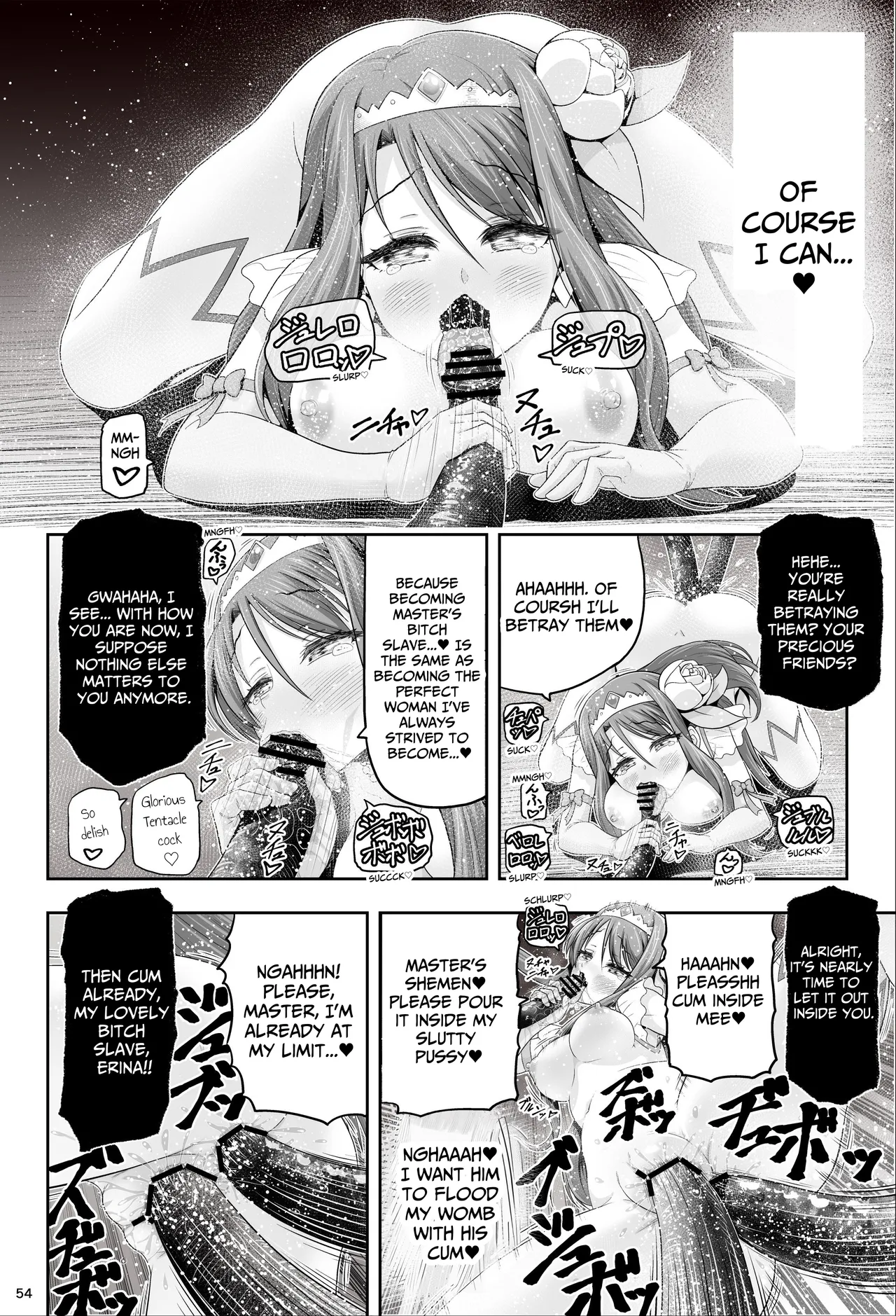 Magical Girls Shine Hearts - Episode 1 Erina Saijo page 55 original parody - corruption magical girl hentai manga - read online free
