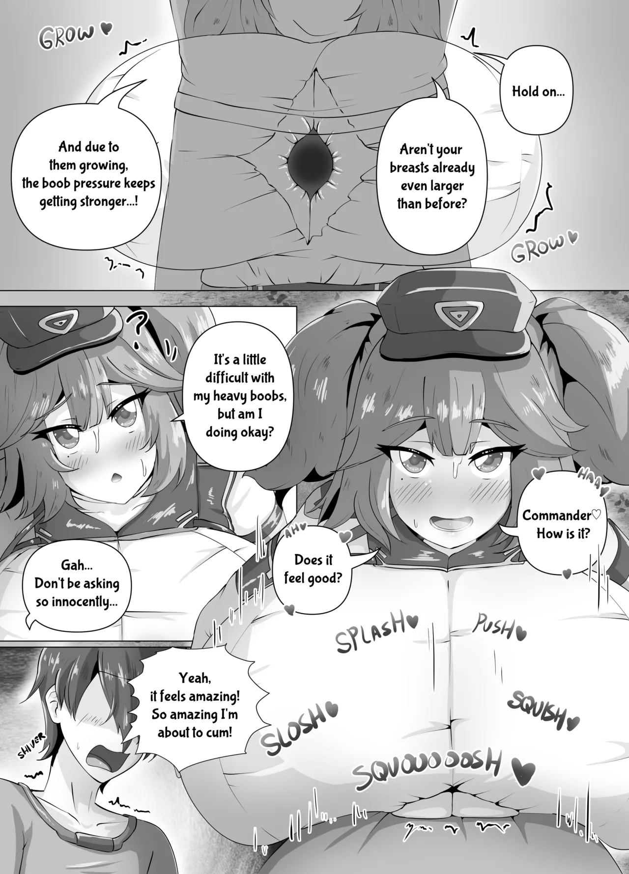 Cerberus to Hatsujou Hatsuiku Osanpo Ecchi page 12 featuring cerberus last origin parody - big breasts big nipples hentai manga - read online free