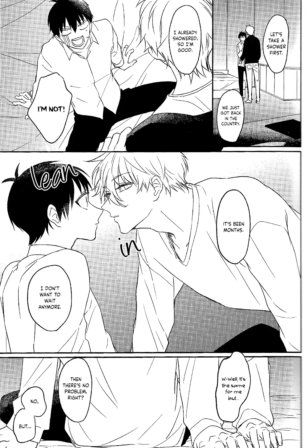 Never say, Give up! page 23 featuring seishiro nagi blue lock parody - yaoi males only hentai manga - read online free