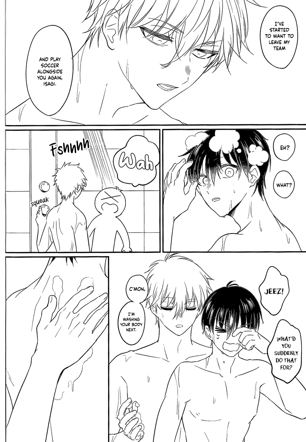 Never say, Give up! page 26 featuring seishiro nagi blue lock parody - yaoi males only hentai manga - read online free