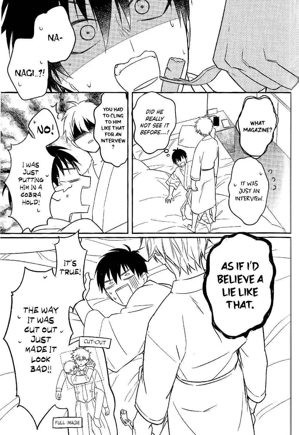 Never say, Give up! page 47 featuring seishiro nagi blue lock parody - males only yaoi hentai manga - read online free