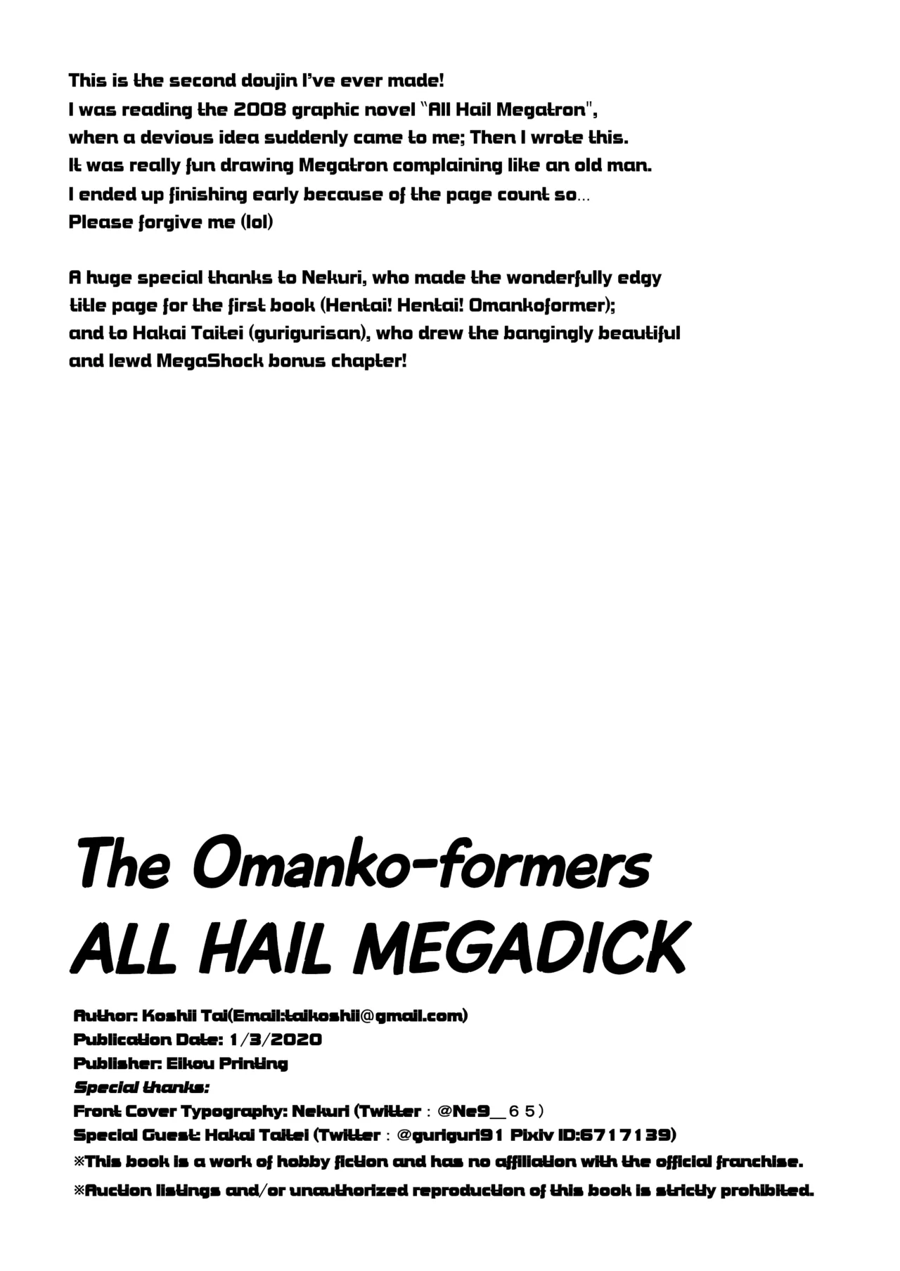 Omankoformers: All Hail Megadick - Page 19