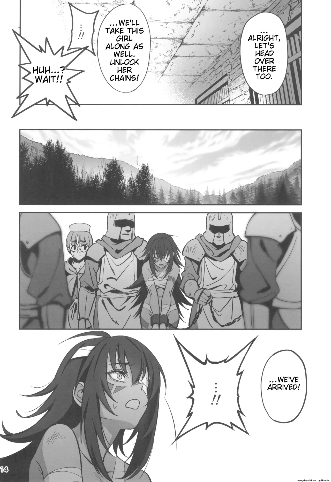 Mori o Mamoru Ookami Shoujo ga Inkou Shisai ni NTRreta Hanashi page 14 original parody - sole female sole male hentai manga - read online free