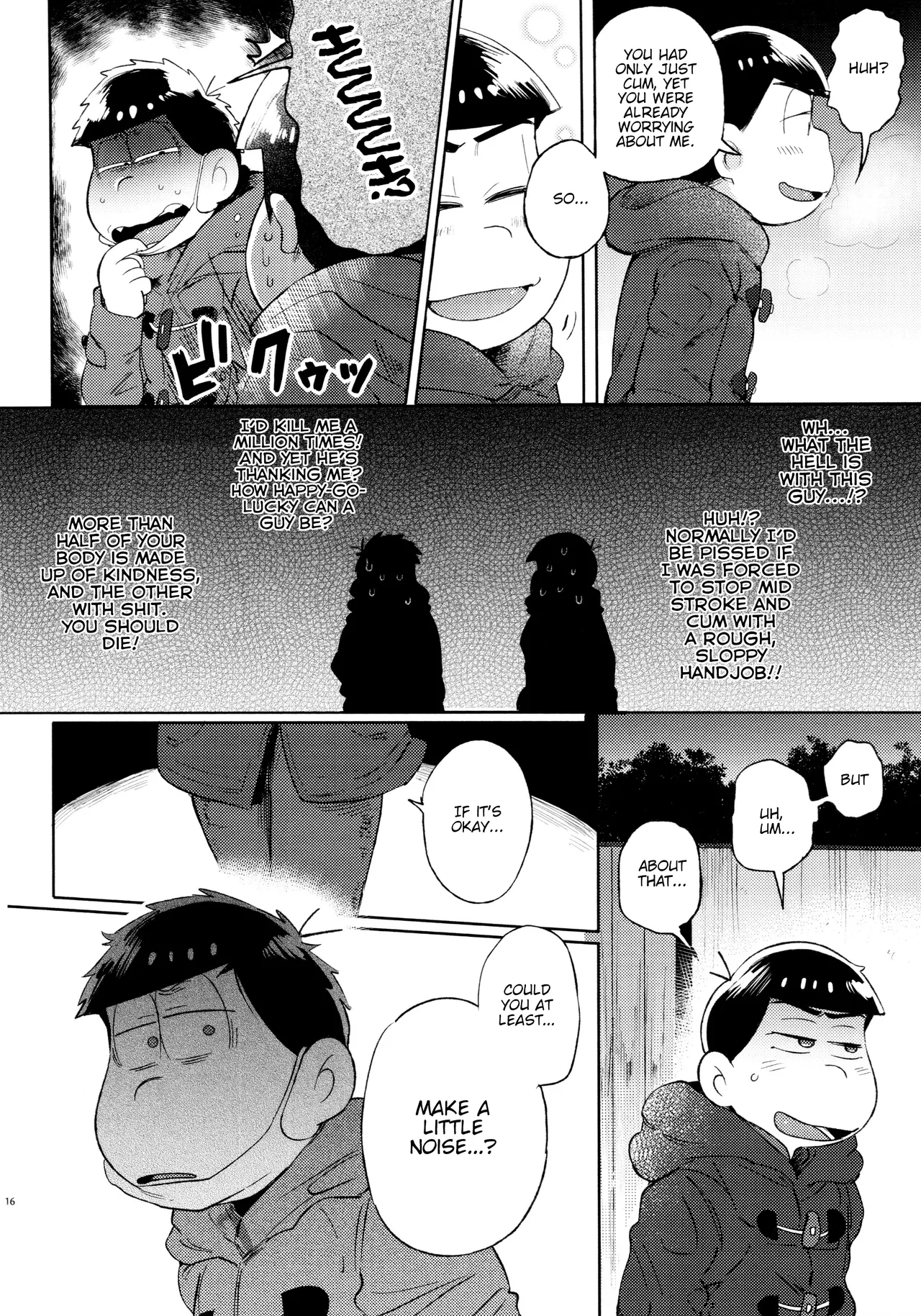 Momoiro netsu tsuki sōshūhen sairoku page 16 featuring ichimatsu matsuno osomatsu-san parody - kissing anal hentai manga - read online free