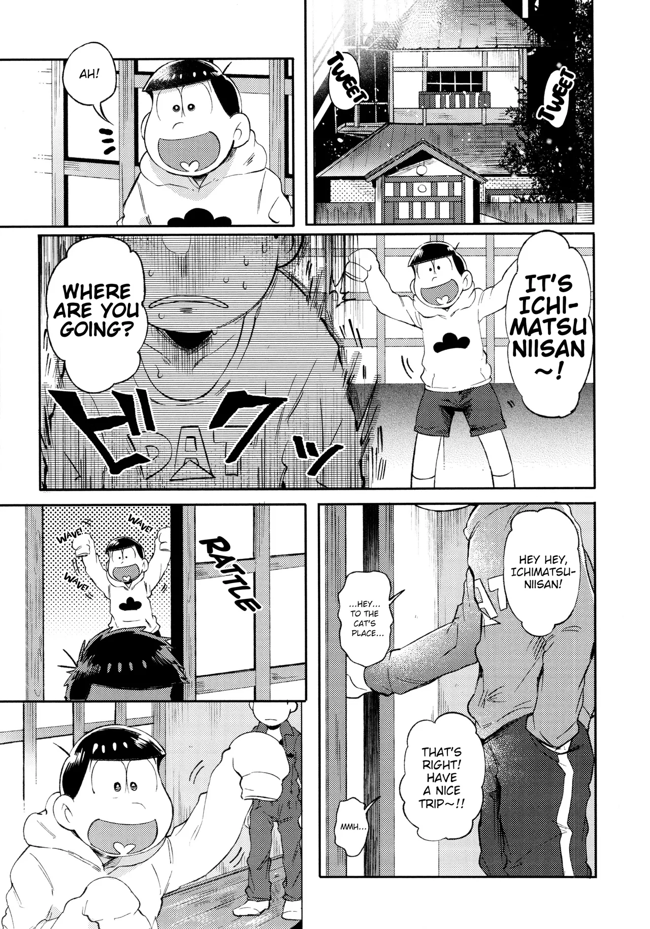 Momoiro netsu tsuki sōshūhen sairoku page 95 featuring karamatsu matsuno osomatsu-san parody - rough translation kissing hentai manga - read online free