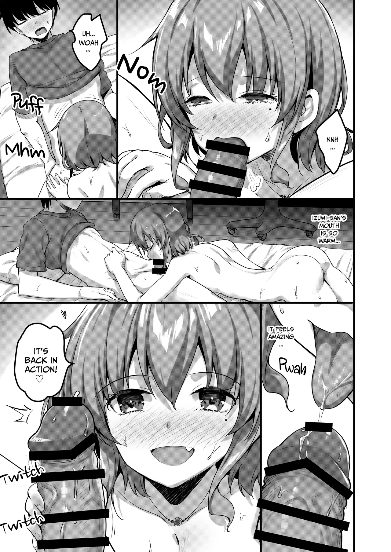 Futari no Ouchi Iede Musume to Doutei-kun no Torokeru Natsu | The Melty Summer of a Runaway Gal and a Virgin Guy page 24 original parody - handjob virginity hentai manga - read online free