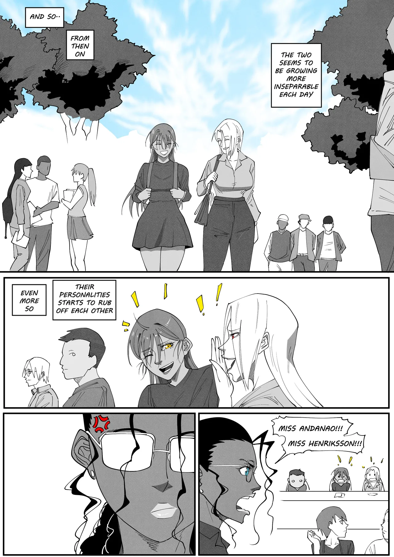 GNO: Girl's Night Out - Issue 02 page 115 original parody - ttf threesome futanari hentai manga - read online free