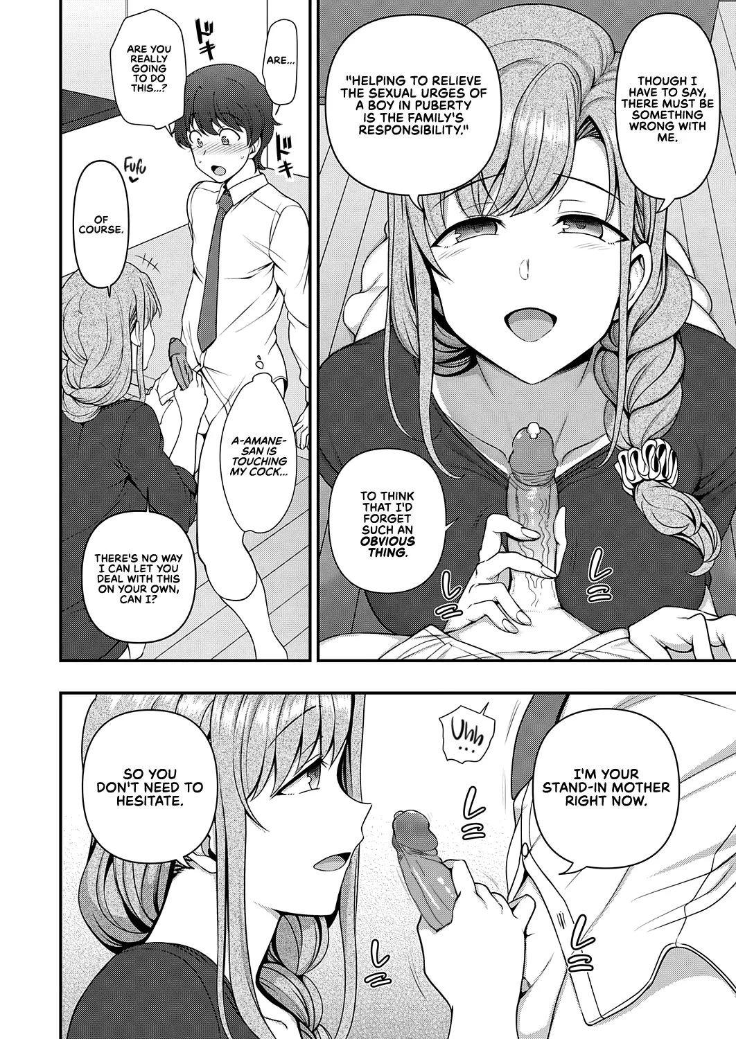 FamiCon - Family Control Ch. 1 page 30 - handjob milf hentai manga - read online free