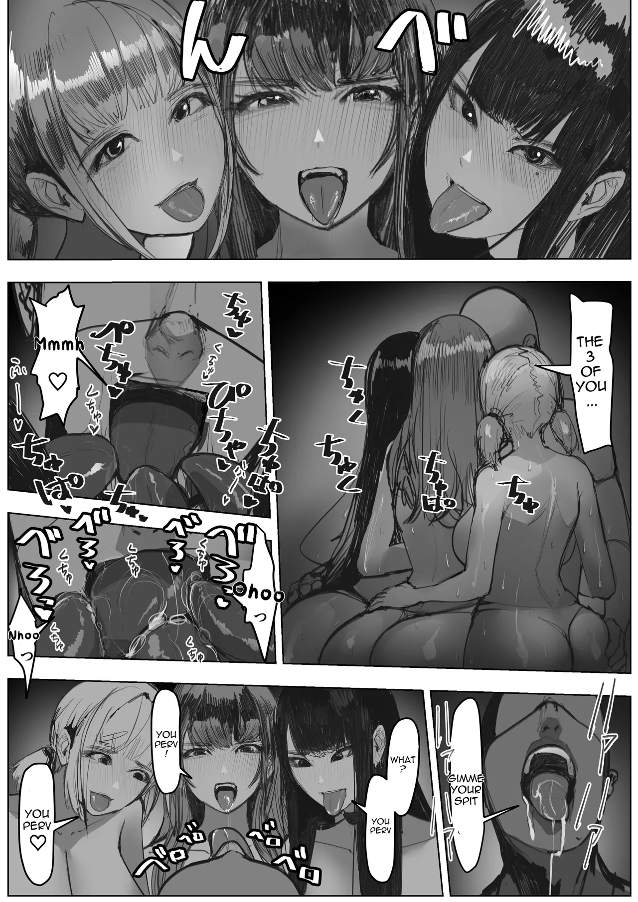 [E Tsuchiya (TUCCIAO)] Shakkin Gal 3-nin ga Doujin AV Satsuei shita Kekka | 3 Debt-Ridden Gyaru Shoot Home-Made Porn [English] page 16 original parody - sole male beauty mark hentai manga - read online free