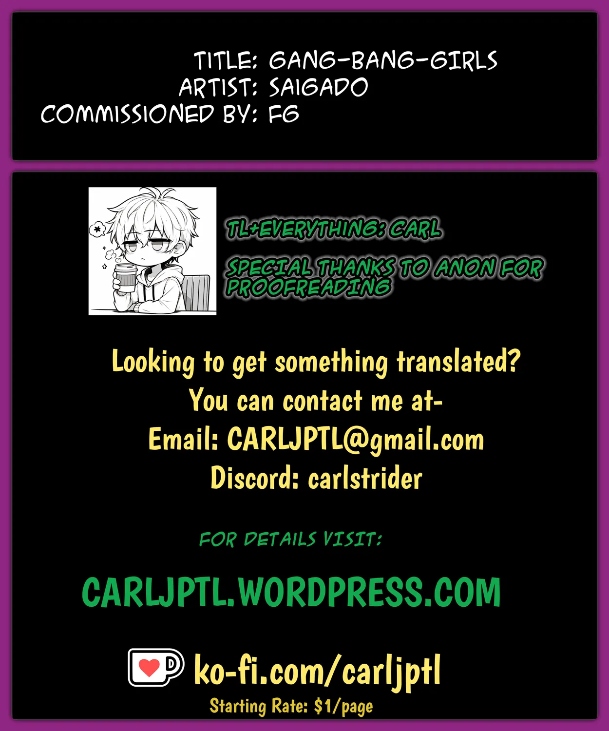 [Saigado] Gang-Bang-GIRLS [English] [CarlJP] [Digital] page 27 original parody - sole male nakadashi hentai manga - read online free