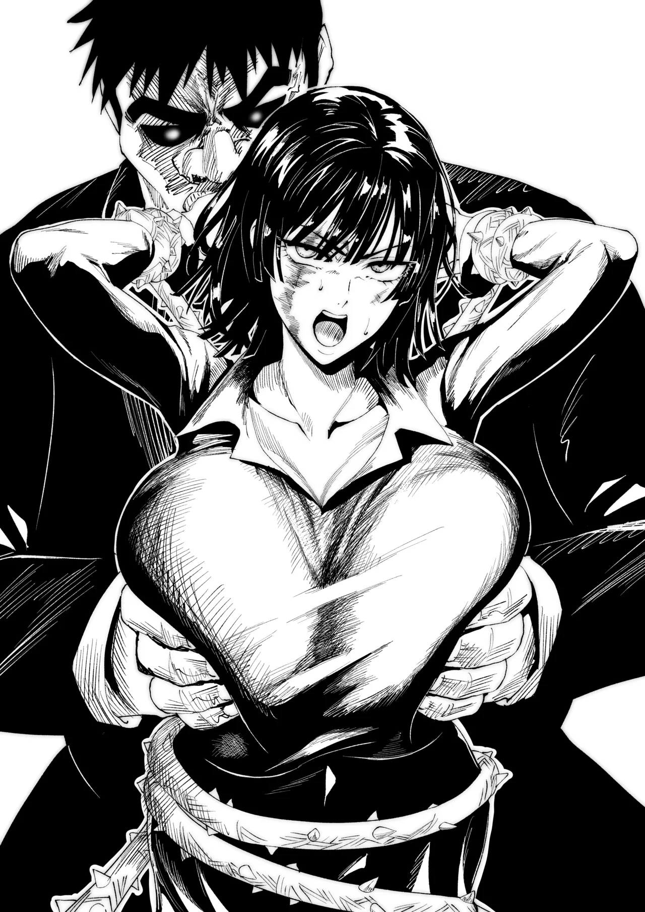 Fubuki Iroiro page 18 featuring jigoku no fubuki one punch man parody - paizuri big breasts hentai manga - read online free